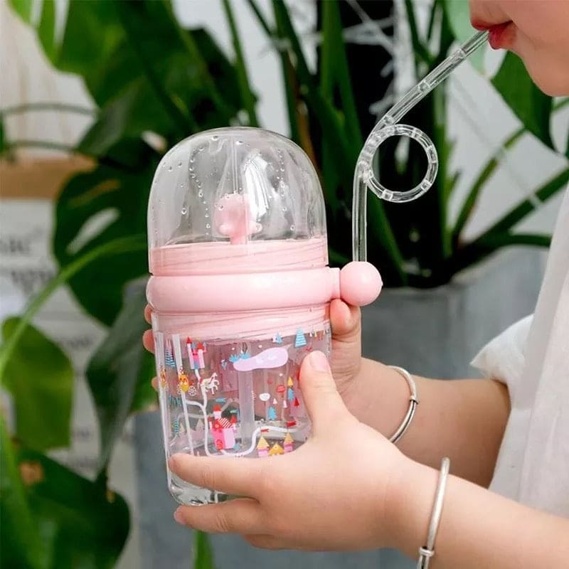Creative 260Ml Kids Funny Whale Water Spray Drinking Cup, Cartoon Feeding Bottles With Straw, Leak Proof Portable Cartoon Baby Feeding Cup Creative 260Ml Kids Funny Whale Water Spray Drinking Cup, Cartoon Feeding Bottles With Straw, Leak Proof Portable Cartoon Baby Feeding Cup